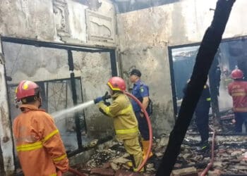 Rumah Mewah di Batuceper Habis Terbakar bersama 1 Mobil dan 3 Motor