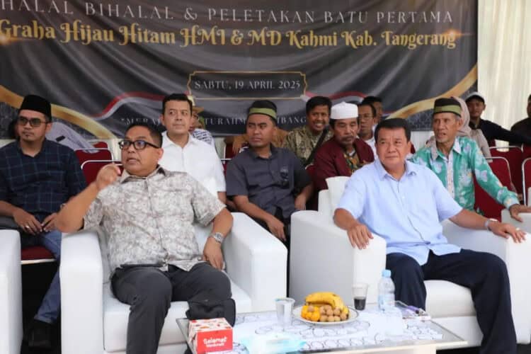 Bupati Tangerang Hadiri Peletakan Batu Pertama Graha Hijau Hitam MD KAHMI Kabupaten Tangerang