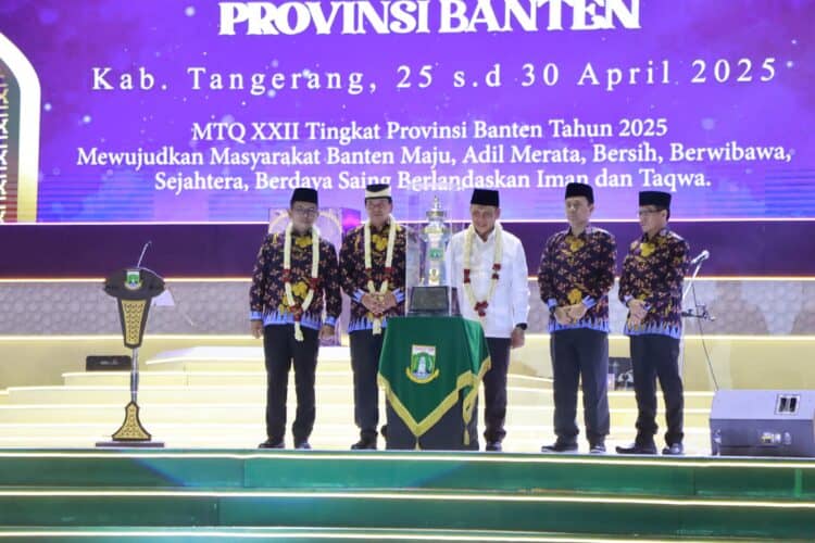 MTQ XXII 2025 Tingkat Provinsi Banten Resmi Dibuka di Kabupaten Tangerang