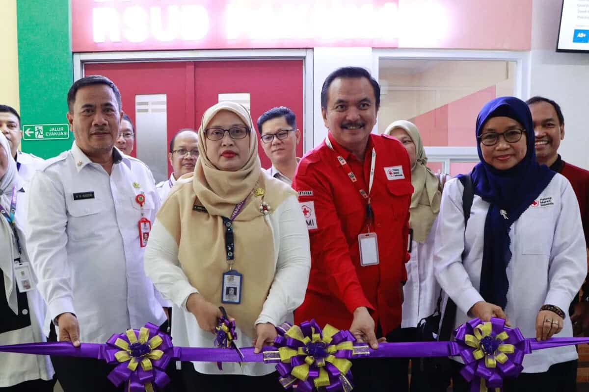 Gerai Bank Darah Resmi Dibuka di RSUD Pakuhaji