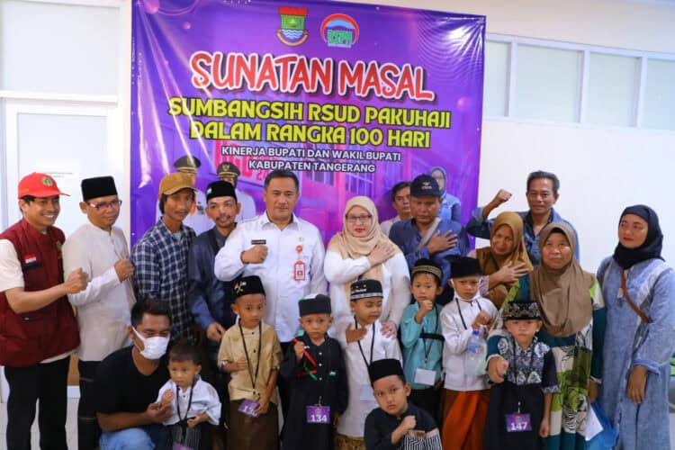 Khitanan Massal Gratis RSUD Pakuhaji Diikuti 217 Anak