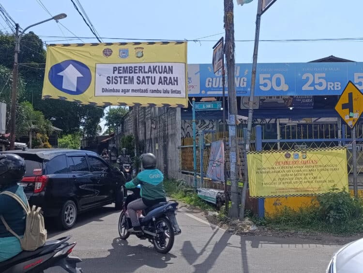 Dimulai Besok, Dishub Tangsel Terapkan Sistem Satu Arah di Pondok Cabe Ilir