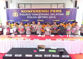 Polres Tangsel Ungkap Kasus Curanmor dan Begal Bersenpi, 23 Pelaku Dibekuk