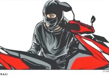 Kepergok Mencuri di Kelurahan Kadu Agung, Seorang Pria Dihajar Massa