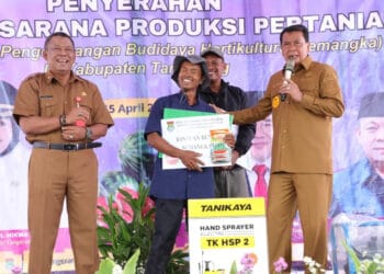 Petani Semangka di Kecamatan Mauk dan Kemiri Dapat Bantuan