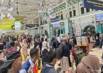 Arus Balik Belum Final, Pemudik Kereta ke Jakarta Baru 67 Persen
