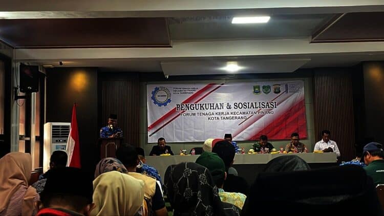Forum Tenaga Kerja Dideklarasikan di Kecamatan Pinang, Ini Tujuannya