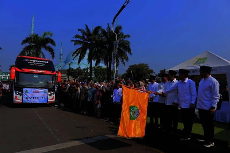 393 Calhaj Kota Tangerang Dilepas, Wagub Banten: Harus Banyak Bersyukur