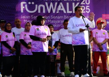 Bupati Tangerang dan Wabup Buka Senam Tangerang Gemilang