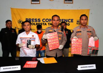 Sasar Konsumen di Bawah Umur, Pengedar Hexymer dan Tramadol Dibekuk Polsek Mauk
