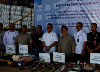 1.680 Barang Impor Ilegal di Tangerang Disita Kemendag
