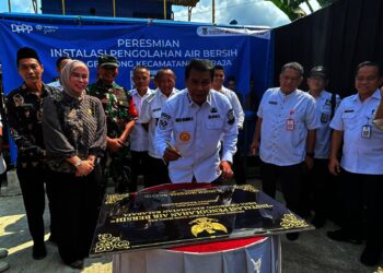 Dibangun di Desa Gembong, IPA Bersih Kelima Diresmikan Bupati Tangerang