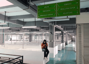 Tempat Relokasi PKL Pasar Ciputat Sepi, Pedagang Enggan Pindah