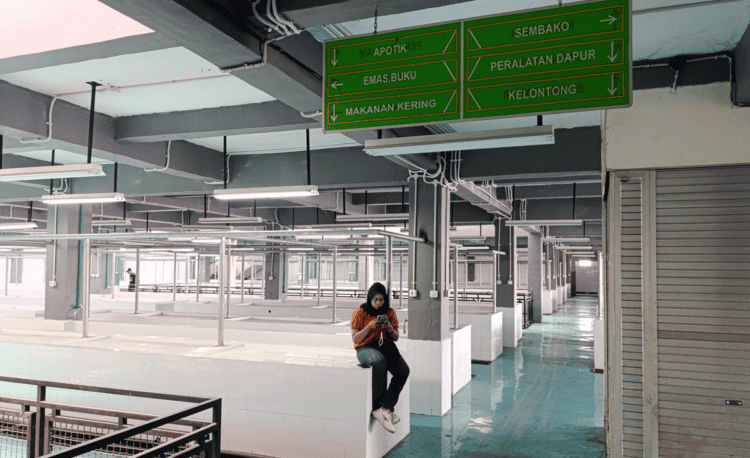 Tempat Relokasi PKL Pasar Ciputat Sepi, Pedagang Enggan Pindah