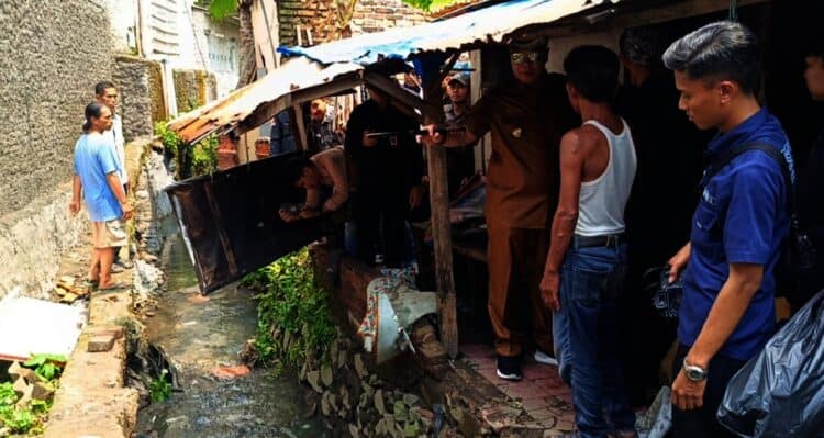 Sebabkan Banjir, Pemkot Serang Bakal Bongkar Bangunan Liar