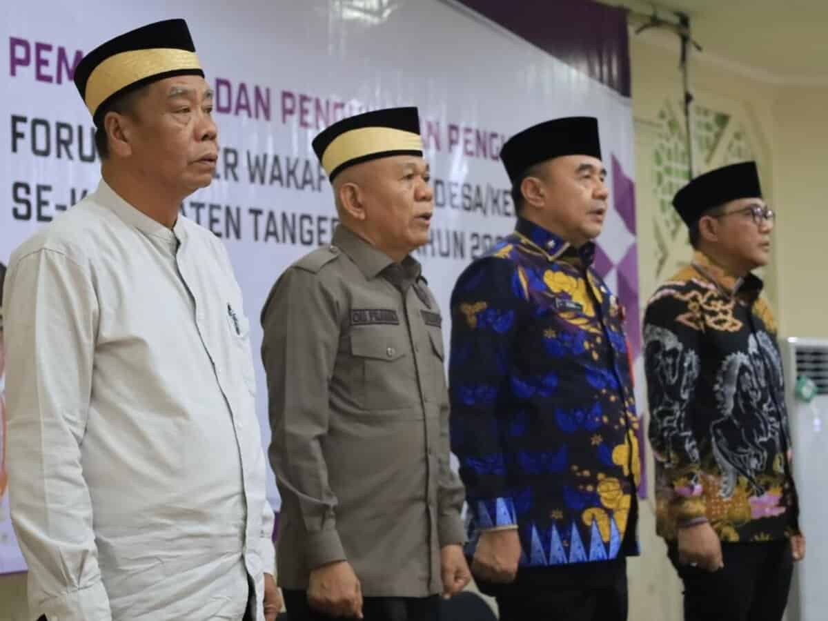 Forum Nadzir Wakaf Kabupaten Tangerang Dikukuhkan, Pertama di Indonesia