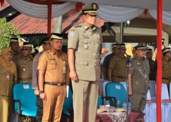 Bupati Tangerang Minta Satpol PP, Satlinmas, dan Damkar Tingkatkan Pengabdian
