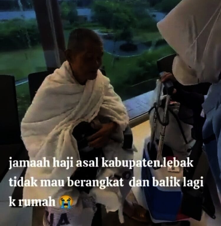 Jemaah Haji Asal Lebak Ini Tiba-tiba Tak Mau Berangkat ke Tanah Suci, Ini Diduga Penyebabnya