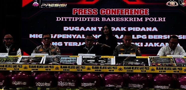 Sindikat Pengoplos LPG Bersubsidi Dibekuk, Kerugian Rp16,8 Miliar