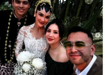 Doa Raffi Ahmad di Pernikahan Sahabatnya Luna Maya