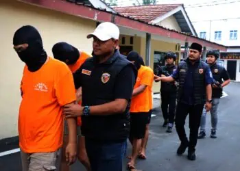 Polsek Tigaraksa Ringkus 5 Pengedar Sabu
