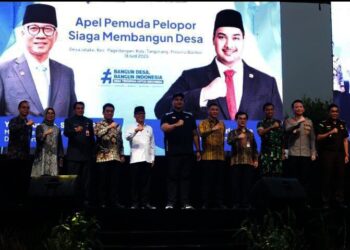 Kemendes dan Kemenpora Gelar Apel Pemuda Pelopor Siaga Membangun Desa di Pagedangan