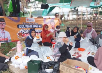DPD PKS Kota Tangerang Potong Hewan Kurban di 13 Titik