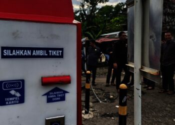 Sempat Ditutup, Parkir Elektronik di Pasar Sampay Kembali Beroperasi