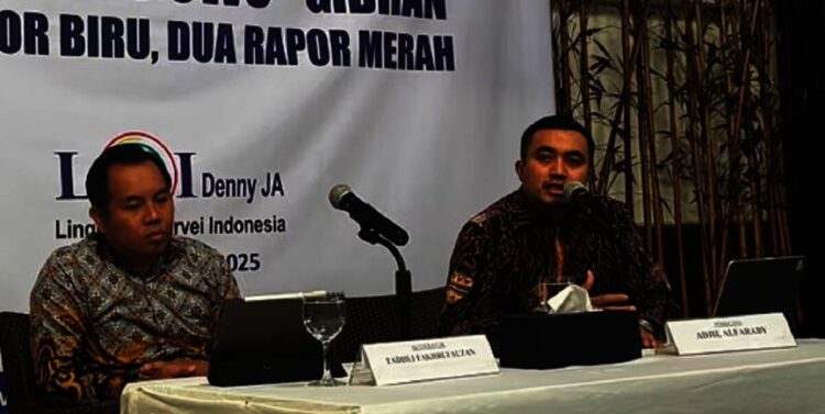 Rapor Prabowo: 5 Biru dan 2 Merah