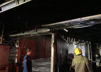 Dipicu Korsleting Sound System, Tiga Ruko Ludes Terbakar di Tangerang
