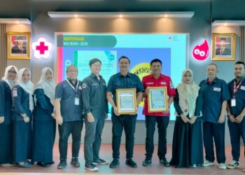 PMI Kabupaten Tangerang Kembali Raih Sertifikat ISO 9001 dan 27001