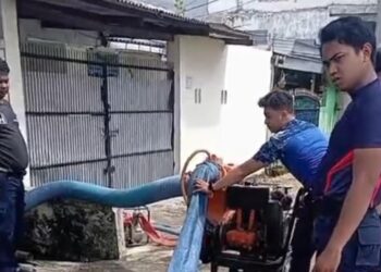 Tangani Banjir, BPBD Kabupaten Tangerang Kerahkan Pompa Raksasa