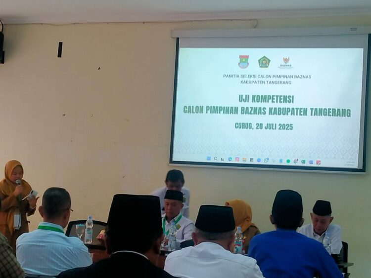 21 Peserta Lolos Uji Kompetensi Calon Pimpinan Baznas Kabupaten Tangerang