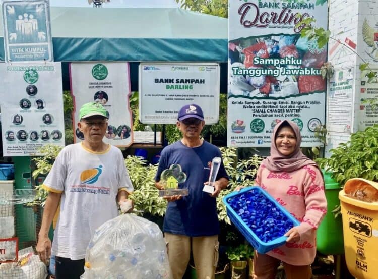 Dari Gang Sempit Menuju Kampung Hijau Inspiratif, Bank Sampah Kampung Darling Jadi Kebanggaan Warga Ciledug