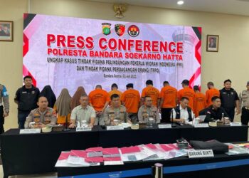 28 Orang Sindikat Pengiriman Pekerja Migran Ilegal Ditangkap Polres Bandara Soekarno-Hatta