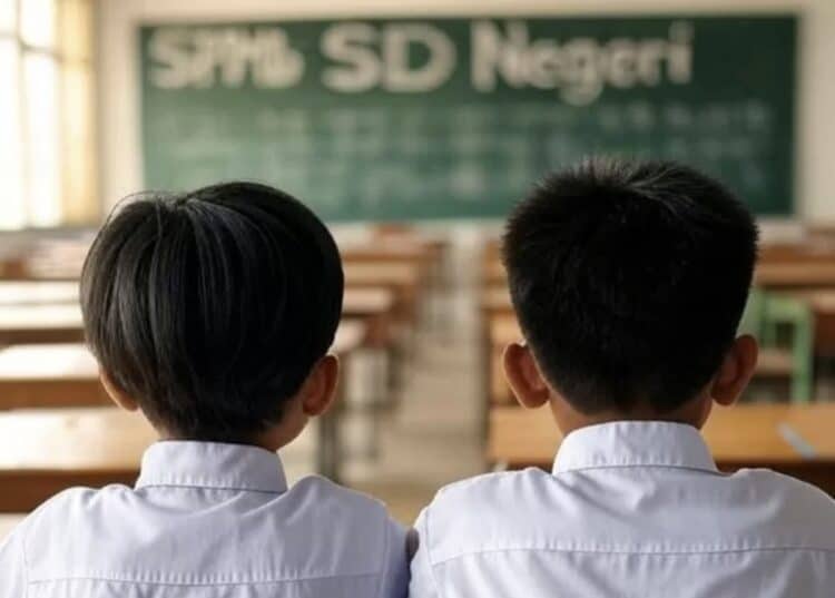 Miris, SD Negeri di Lebak Ini Hanya Dapat 4 Murid Baru