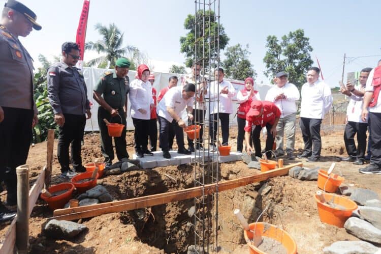 Pembangunan Markas PMI Lebak Dimulai