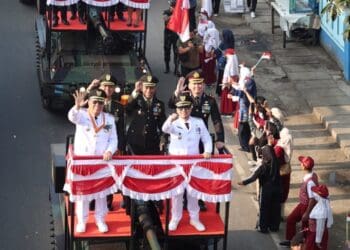 Parade Tank Jadi Tradisi Baru yang Dinanti Warga Tangsel