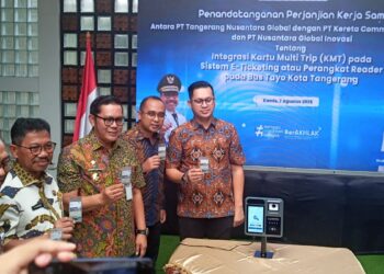 Kartu Multi Trip Kini Bisa untuk Membayar Bus Tayo Kota Tangerang
