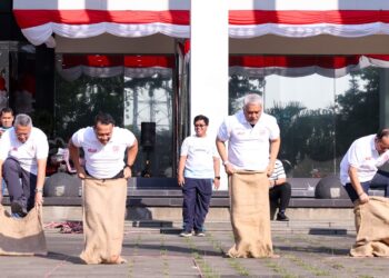 Wali Kota Tangsel Ikuti Lomba Semarak HUT RI ke-80