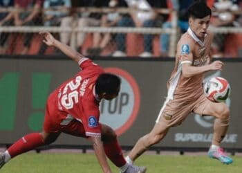 Belum Bisa Bangkit, Dewa United Banten FC Tumbang di Kandang Semen Padang