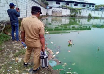 DLH Kota Tangerang Temukan Indikasi Pencemaran di Situ Cangkring