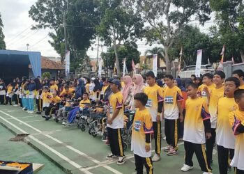 Ratusan Siswa Disabilitas di Lebak Ikuti Festival Olahraga