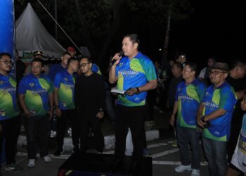 Meriahnya Color Run Night Tangerang, Maryono: Bisa Jadi Agenda Tahunan