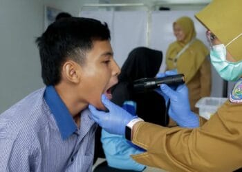 Seluruh Siswa Sekolah Rakyat 33 Tangsel Sudah Jalani CKG