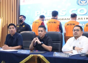 4 WNA Diamankan Kantor Imigrasi Kelas I Khusus Non TPI Tangerag