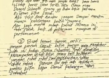 Beredar Surat Wasiat Mpok Alpa di Media Sosial, Begini Kata Suaminya