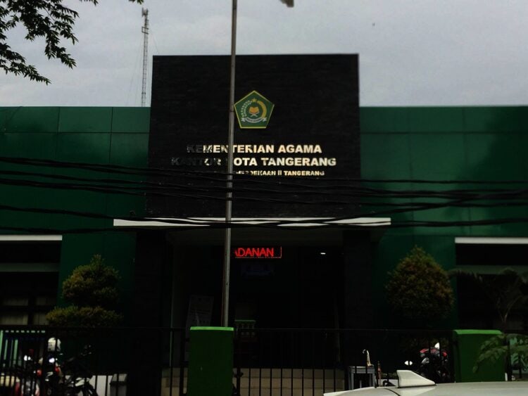 Iin Sholihin Resmi Jabat Kepala Kemenag Kota Tangerang