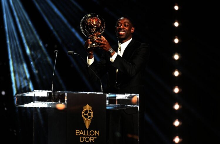 Tangis Haru Dembele Raih Gelar Ballon d'Or 2025