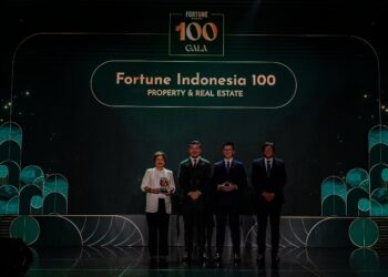 BSDE Jadi Perusahaan Properti Terbaik di Ajang Fortune Indonesia 100 Gala 2025